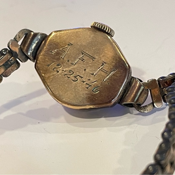 Vintage Wittnauer Longines 12k Gold Filled Women’s Watch For Repair For Parts - Picture 12 of 13